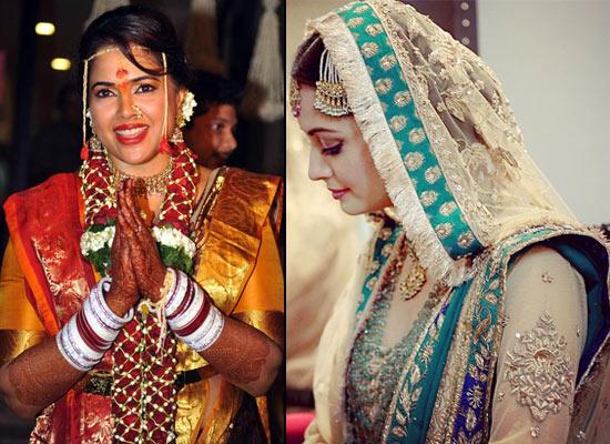 Most Stylish Wedding Looks Of Stunning Bollywood Brides Of 2014