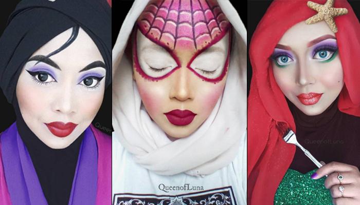 This Super Talented Makeup Artist Uses Her Hijab To Transform Into Stunning Disney Characters