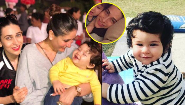 'Maasi' Karisma Shares Picture With Nephew Taimur, Now We Know Where He ...