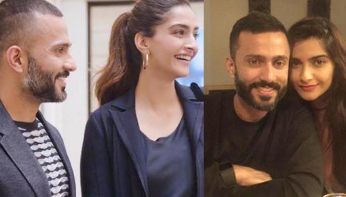 Anand Ahuja Cheers Up Sonam Kapoor In A Unique Way As She Leaves ...