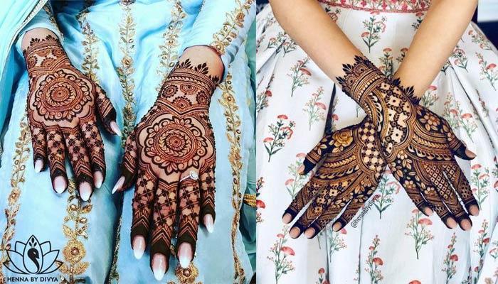 Mehndi design #55 - Simple Mehndi design - Easy Arabic Henna Design for back  side - Ridah Henna … | Arabic henna designs, Simple mehendi designs, Henna  designs hand