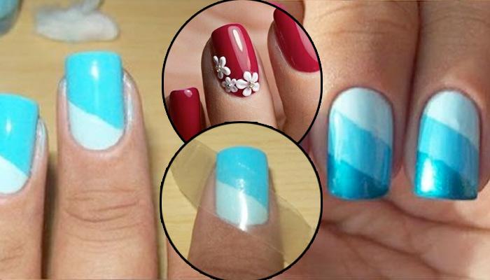 Easy Nail Art Ideas For An At-Home Mani | BEAUTY