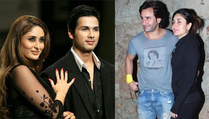 Saif Ali Khan, Shahid Kapoor and Kareena Kapoor