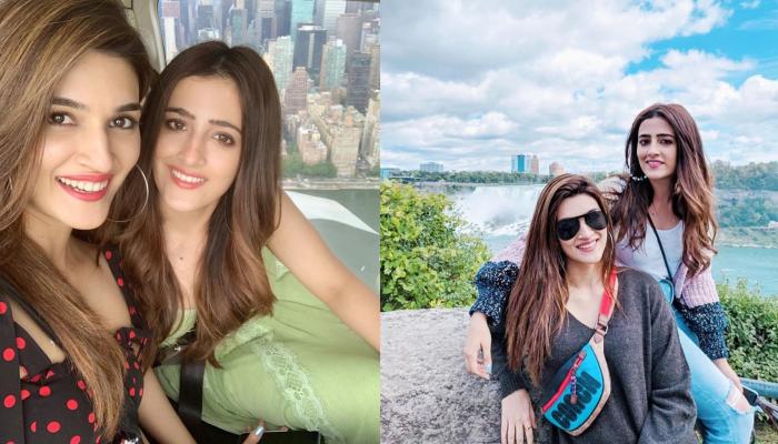 Kriti Sanon And Nupur Sanon Enjoy Their First Ever Sisterly Vacation Actress Shares Lovely