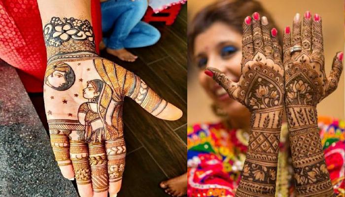 Karwa Chauth Mehndi Design PHOTOS: करवा चौथ पर हाथों पर लगाएं लेटेस्ट  डिजाइन के मेहंदी