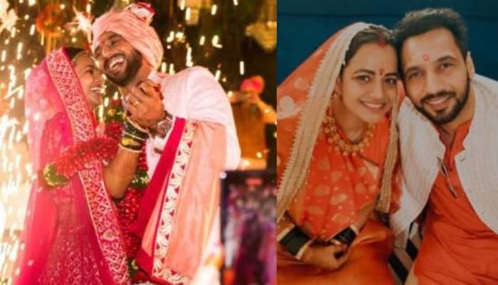 Punit Pathak Nidhi Moony Singh Wedding Photos |पुनीत पाठक और निधि मुनि