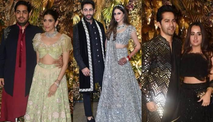 Akash-Shloka, Shah Rukh-Gauri, Malaika-Arjun And Many More Sizzle At Armaan  Jain's Wedding Reception