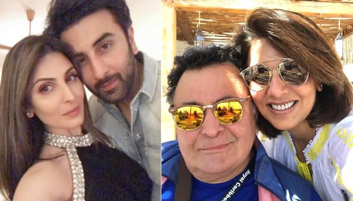 Rishi Kapoor Neetu Daughter Riddhima Kapoor ऋष कप र न त क ब ट र द ध म कप र