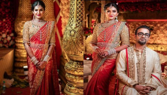 Bridal Sarees Online ये हैं ट्रेंडी डिज़ाइन वाली ब्राइडल साड़ी देखते ही  करेगा खरीदने का मन - Bridal Sarees Online: ये हैं ट्रेंडी डिज़ाइन वाली  ब्राइडल साड़ी ...