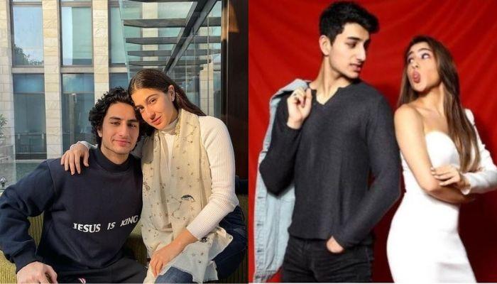 Sara Ali Khan Shares A Picture Of Her Brother Ibrahim Ali Khan Wearing A Jersey Of His Nickname 