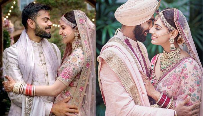 From Anushka Sharma To Jaspreet Bumrah, Celebrity Wedding Pictures That  Look Just The Same
