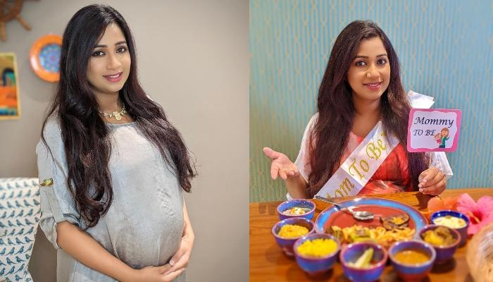 Kishwer Merchantt Baby Shower Photos क श वर मर च ट क ग द भर ई क तस व र