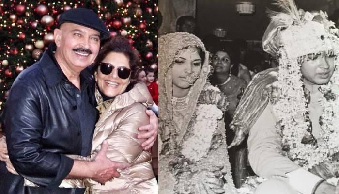 Rakesh Roshan And Pinkie Roshan Wedding Anniversary Wish र क श र शन 50व म र ज एन वर सर