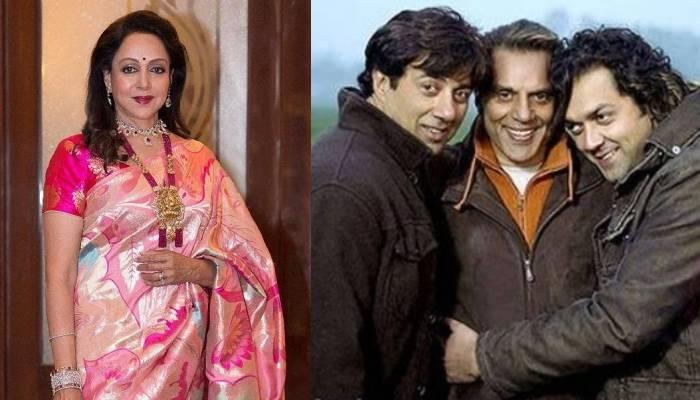 Hema Malini Relationship With Step Son Sunny Deol ह म म ल न क स त ल ब ट सन स ग क स ह र श त