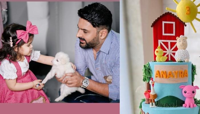 Kapil Sharma's Baby Girl, Anayra Turns Three-Year-Old, Ginni Gets A Farm-Themed 4-Tier Cake For Her