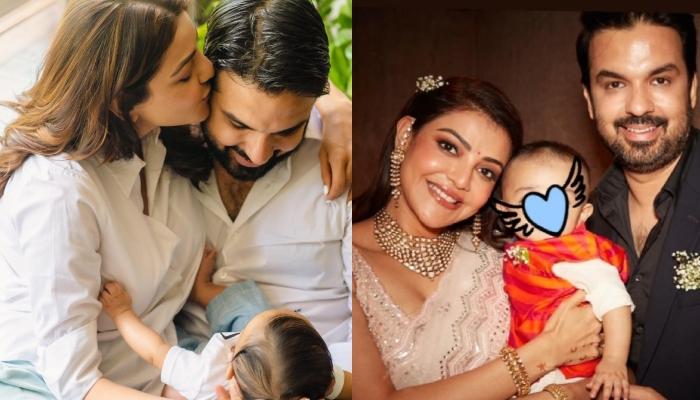 Kajal Aggarwal Shares Family Picture with Her Son। काजल अग्रवाल ने शेयर कीं  फैमिली फोटोज