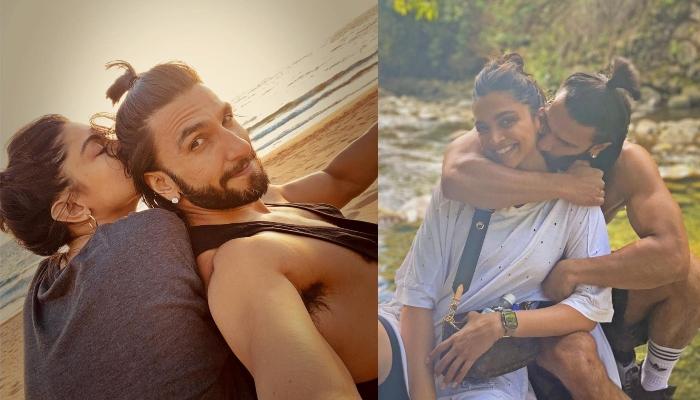 Deepika Padukone shares romantic pictures with husband Ranveer। दीपिका-रणवीर की रोमांटिक तस्वीरें