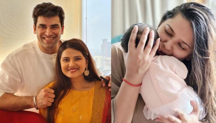 Kratika Sengar Nikitin Dheer Celebrate Diwali With Daughter Devika ...