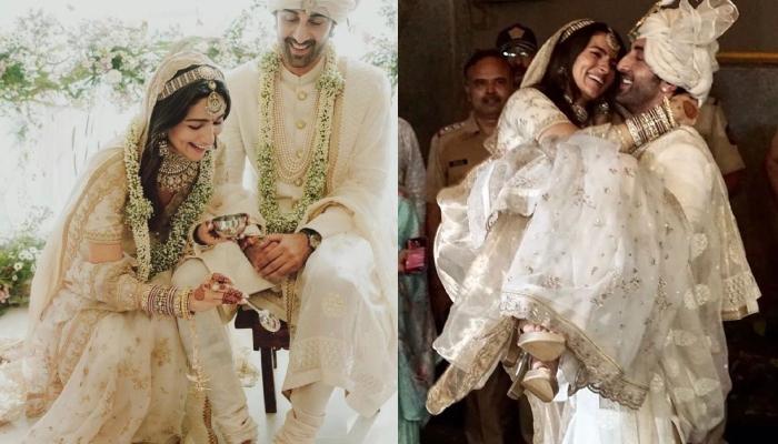 Woman creates Alia Bhatt's Sabyasachi lehenga from scratch for brother's  wedding | Trending - Hindustan Times