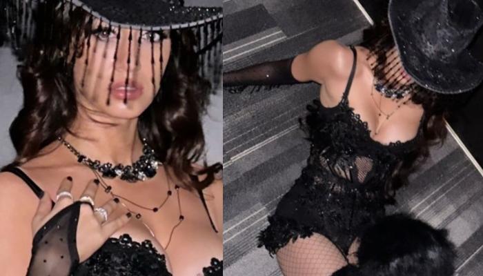 Mouni Roy showed off her bo*ld look wearing a deep neck dress, the