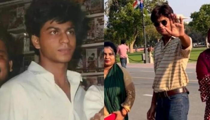 Shahrukh Khan's Iconic Pose Outside Mannat