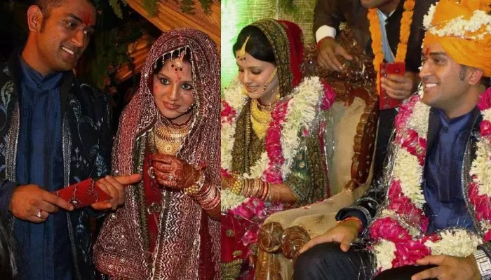 mahendra singh dhoni wedding album