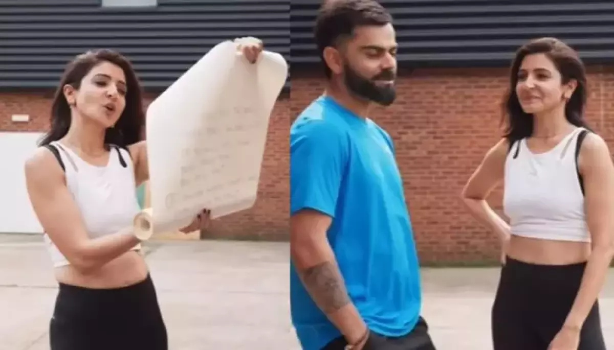 Anushka Sharma And Virat Kohli Engage In A Friendly Cricket Match, Her Bizarre Rules Are Unmissable