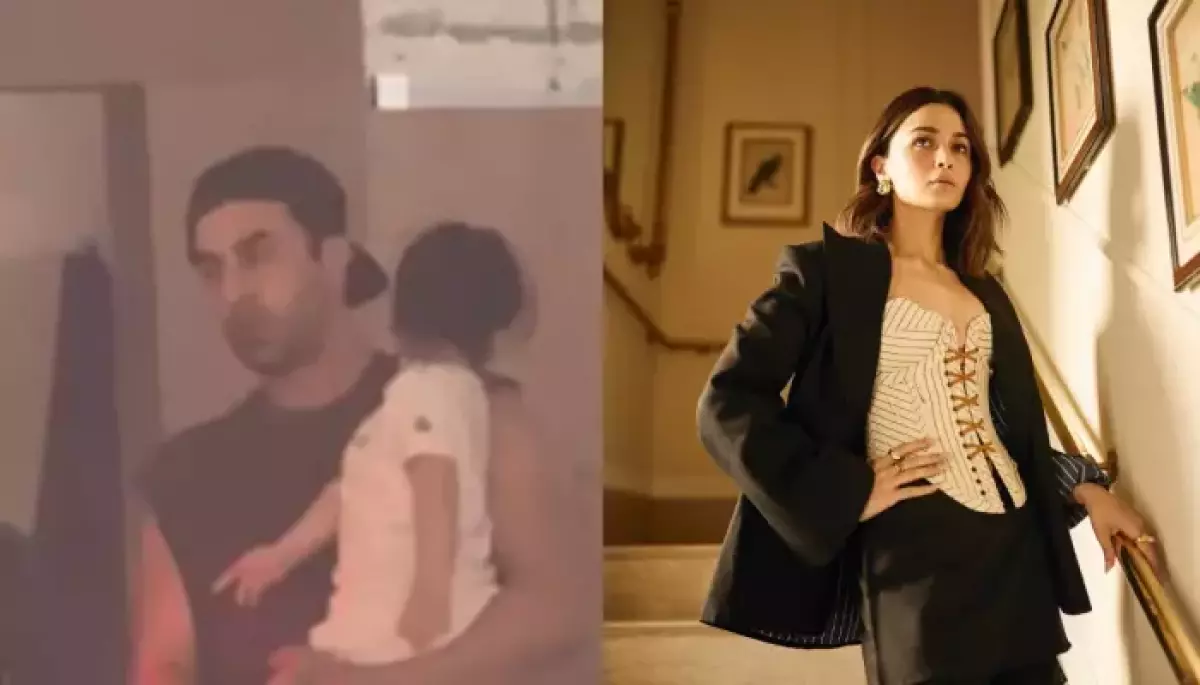 Daddy Darling, Ranbir Kapoor Takes Cutie, Raha Out While Alia Remains Busy With ‘Jigra’ Promotions