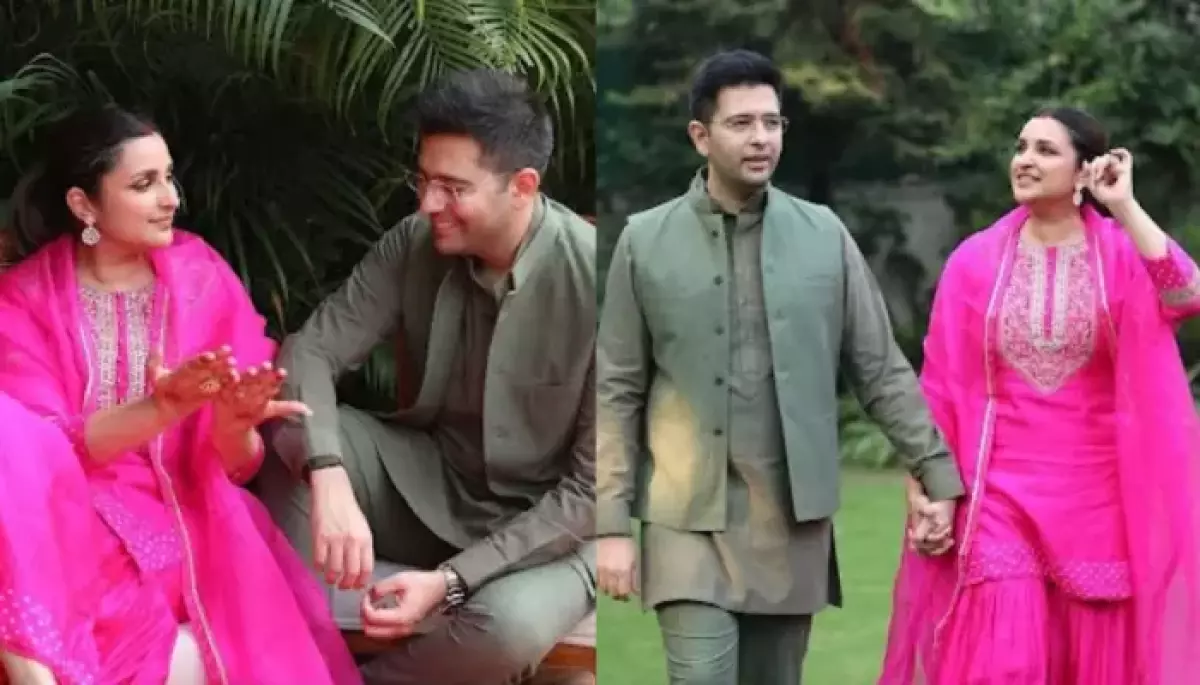 Karwa Chauth 2024: Parineeti Chopra And Raghav Chadha’s Adorable And Cheeky Pics Steal Fans’ Hearts