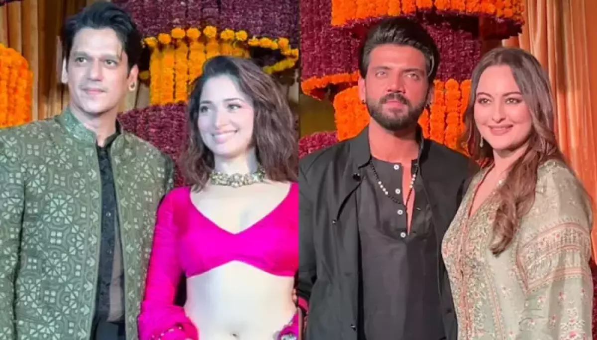 Celebs Dazzle At Ramesh Taurani’s Diwali Bash: Tamannah, Vijay, Sonakshi, Zaheer, And More