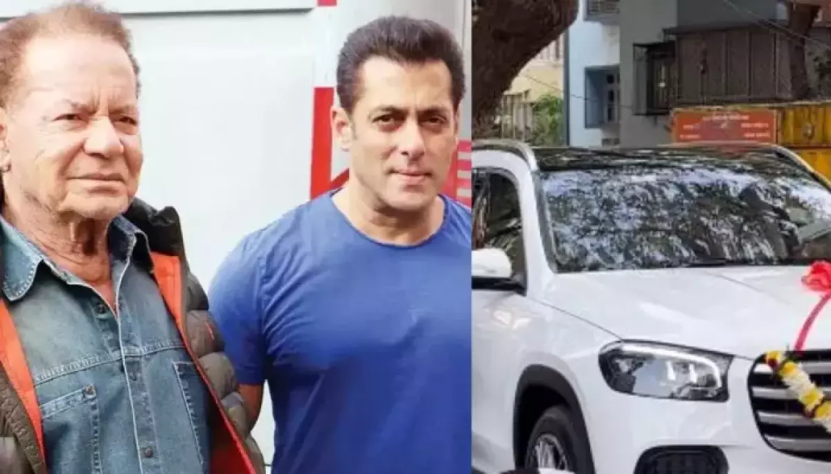 Salim Khan Buys A Swanky Car Worth Crores Amidst A Fresh New Death Threat To Salman Khan