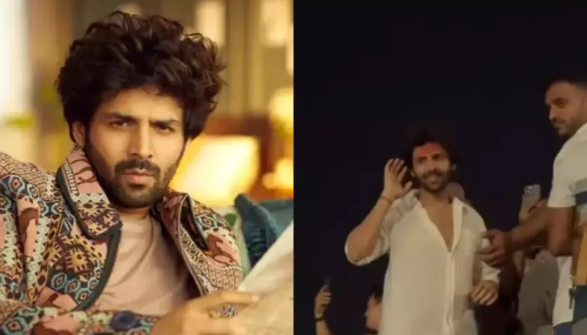 Kartik Aaryan’s Was Seen Blushing In A Viral Video After A Fan Asked Him, ‘Shaadi Kab Kar Rahe Ho?’