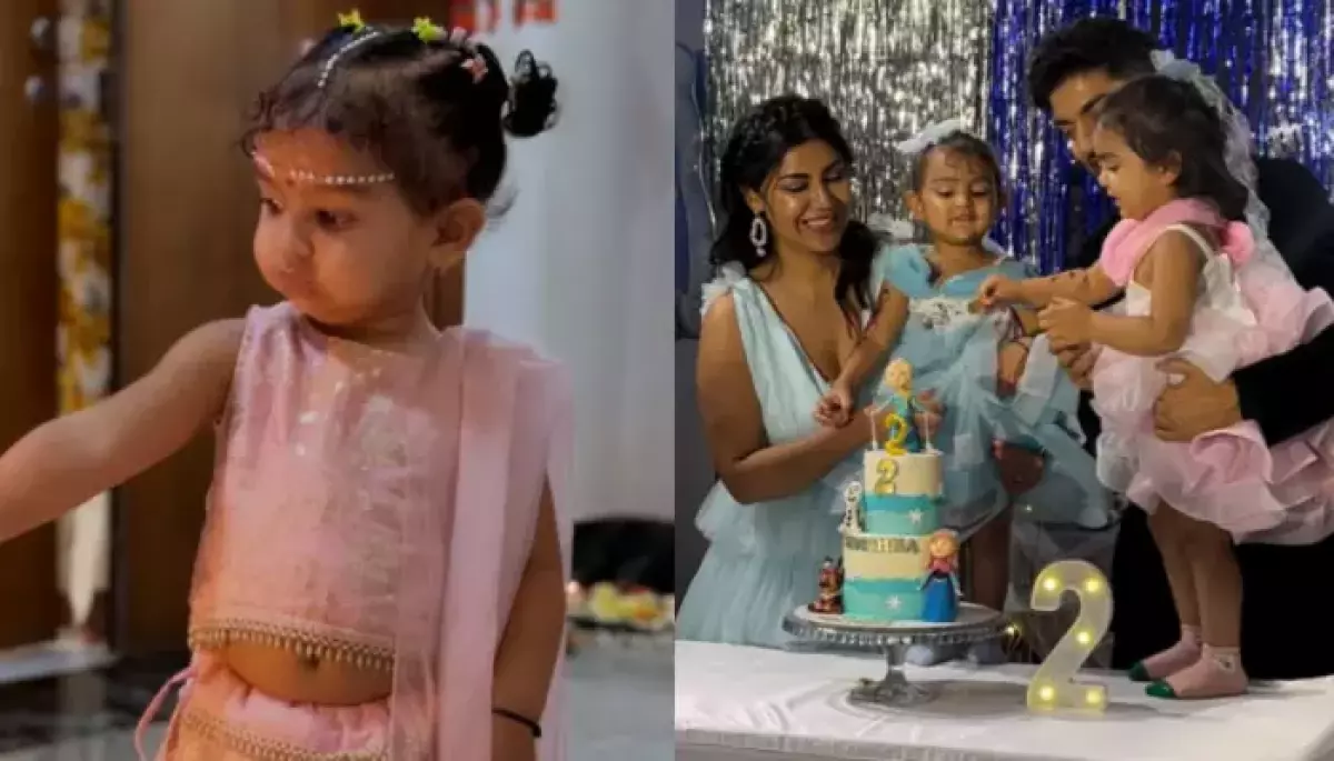 Gurmeet And Debina Celebrate Their Daughter Divisha’s 2nd Birthday, And It’s All Things Adorable