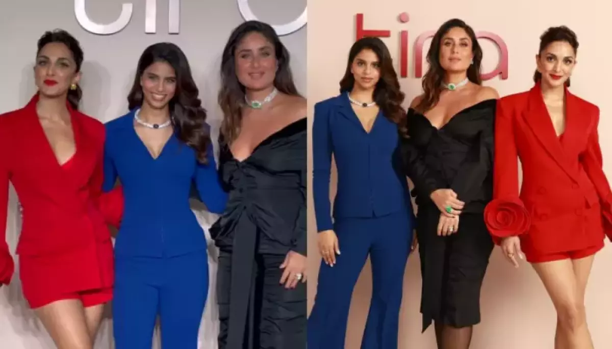 Vintage Meets Glam: Kareena, Suhana And Kiara Dazzle At Tira Beauty Store Launch In Timeless Fashion