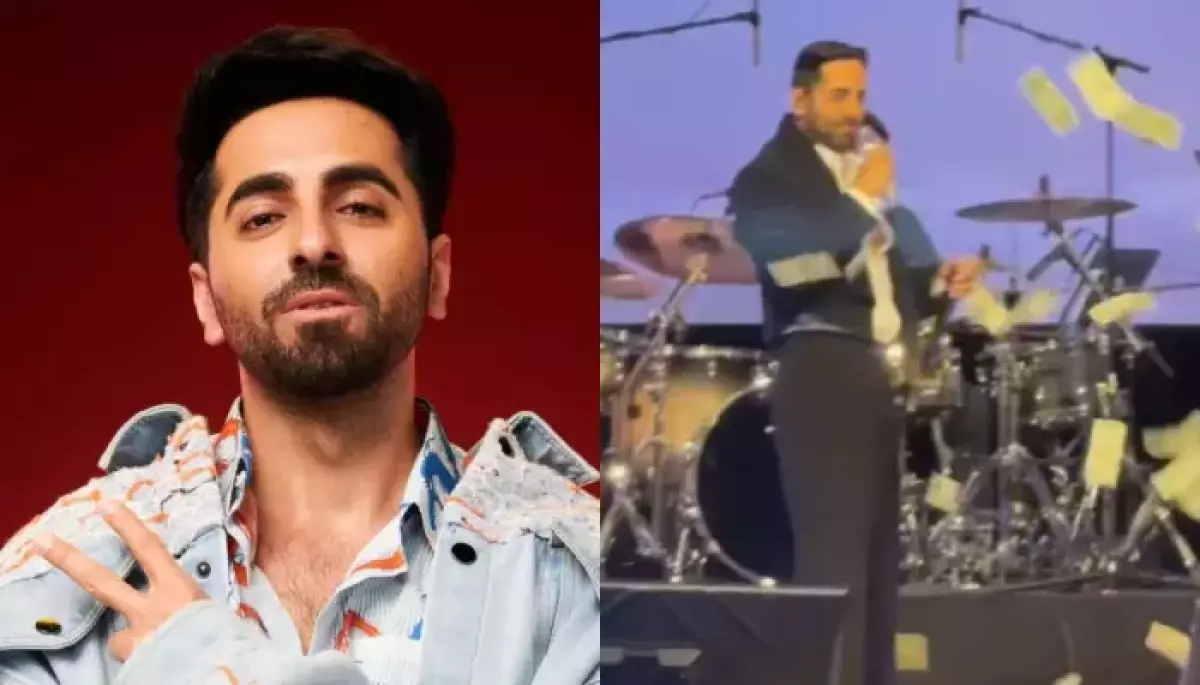 Fan Throws Dollars At Ayushmann Khurrana In NY, Latter Says ‘Charity Kardo, Main Kya Karunga Iske’