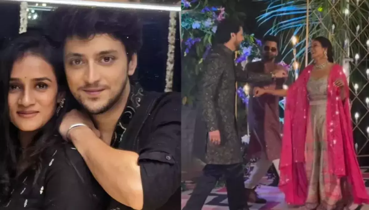 Inside ‘Shaka Laka Boom Boom’ Fame, Kinshuk Vaidya’s Lit Sangeet Night With Wifey, Diiksha Nagpal