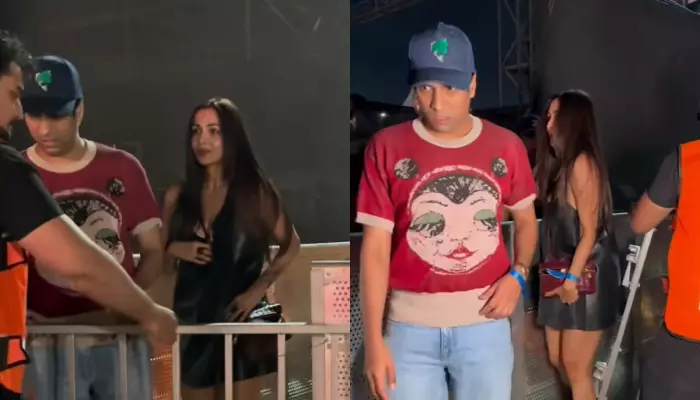 Malaika Arora Spotted With Mystery Beau As They Attend AP Dhillon's The Brownprint India Concert