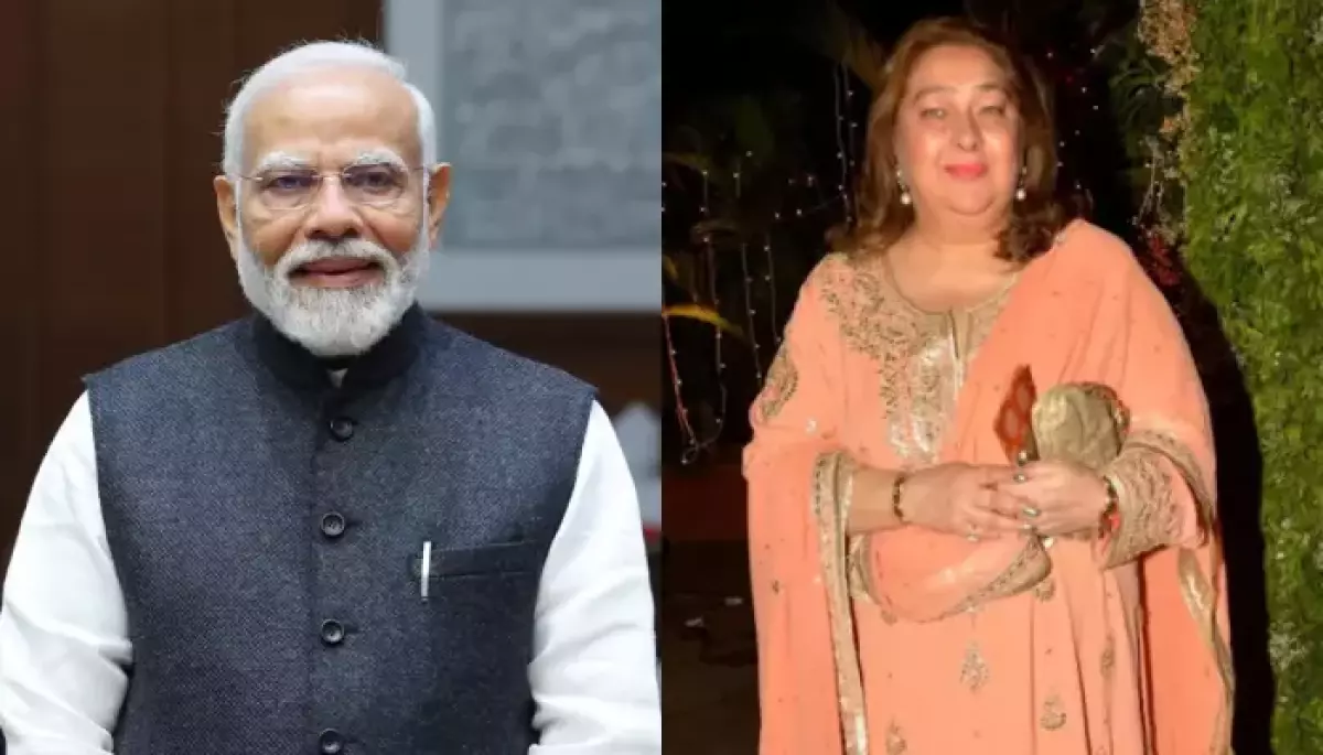 PM Modi Shares A Laugh As Raj Kapoor’s Daughter, Reema Fumbles To Say ‘Adarniya Pradhan Mantri’