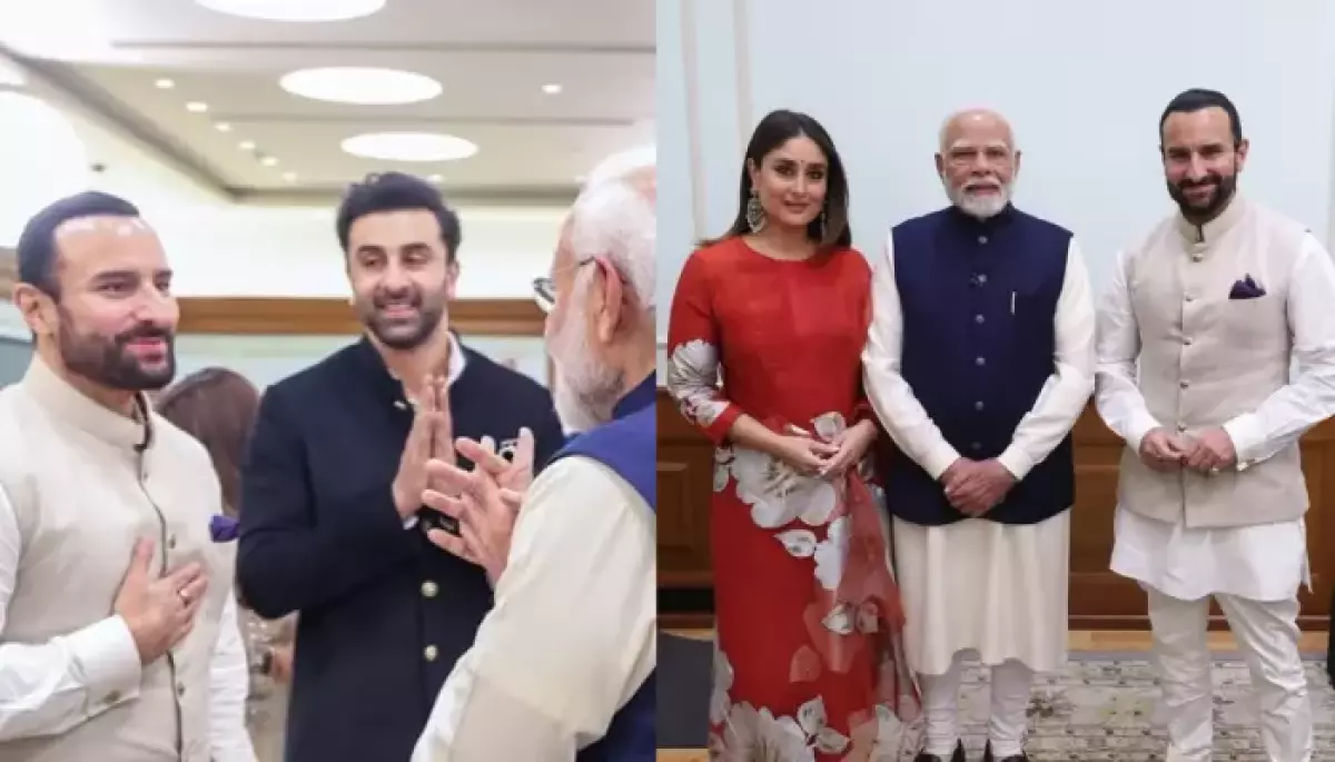 PM Modi teases Saif and Kareena over their children's absence: 'Laaye Nahi Teesri Peedhi'