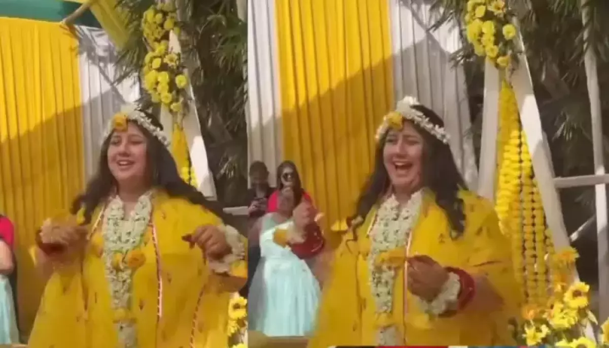 ‘Karishma Ka Karishma’s’, Jhanak Shukla Dances On ‘Tumhi Ho Bandhu’ In Unseen ‘Haldi’ Video