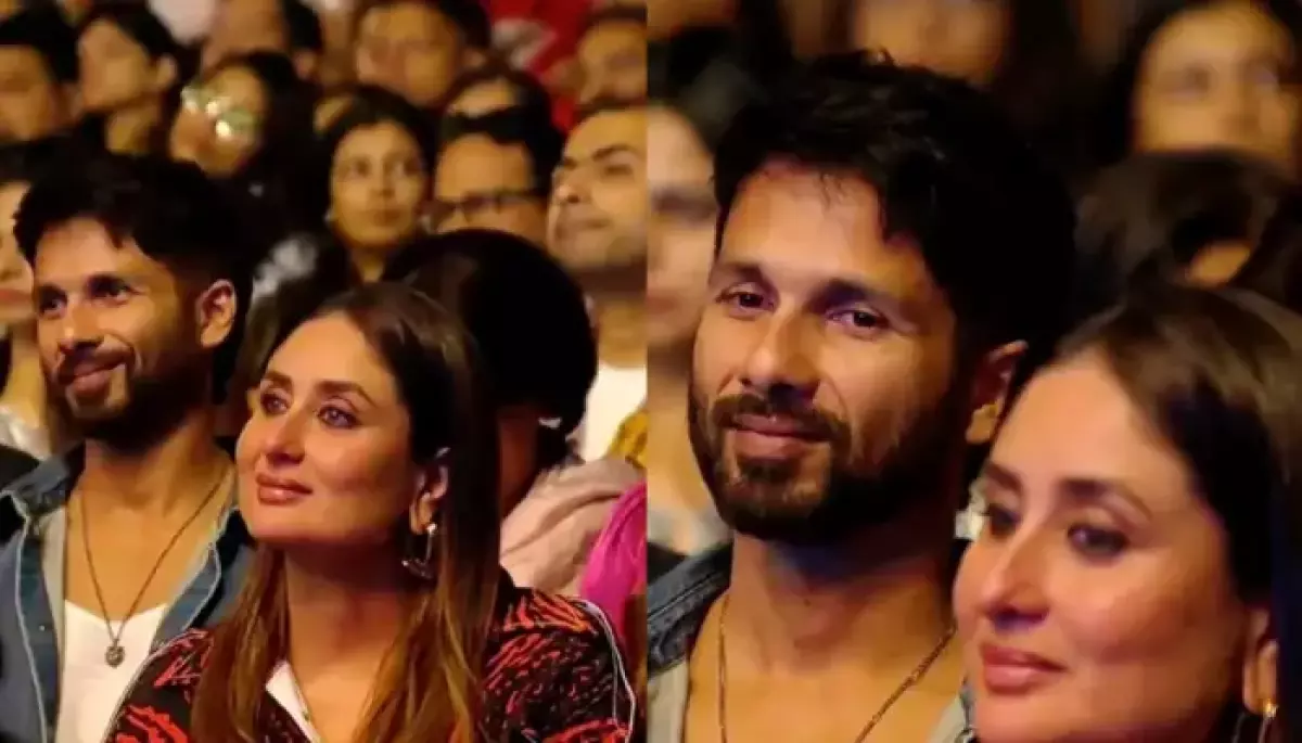 Shahid Kapoor Sat Behind Kareena Kapoor At Their Kids’ Annual Event