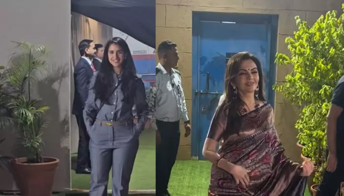 Ambani's 'Choti Bahu', Radhika Merchant Along With 'Saas', Nita Ambani Graces DAIS Annual Function