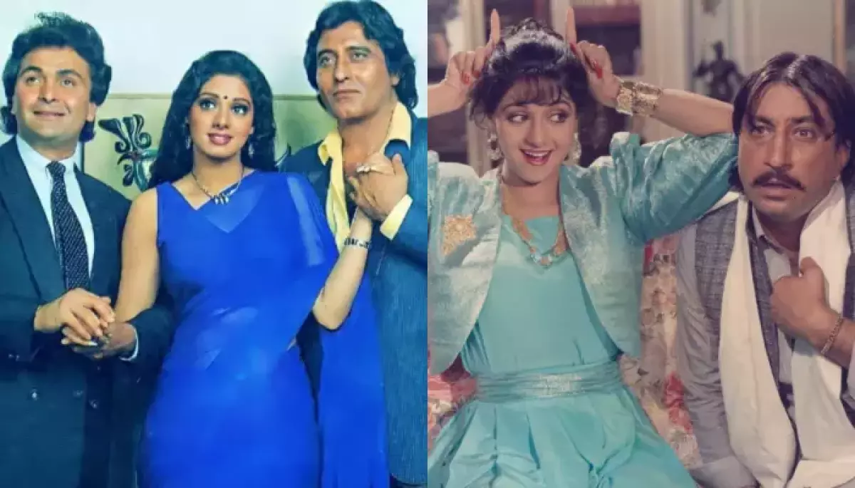 Vinod Khanna, Rishi and Shakti Kapoor Would Jump To Their Feet Out Of Respect Upon Seeing Sridevi