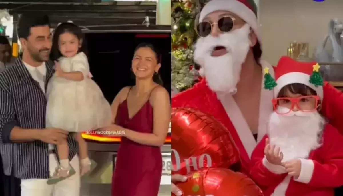 Bipashu Basu’s Daughter, Devi Becomes Santa, Raha Kapoor Wishes Merry Xmas, And More