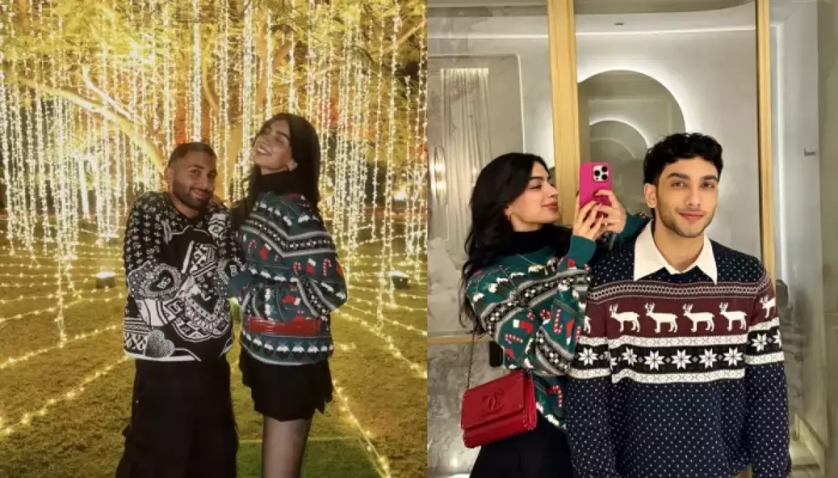 Khushi Kapoor Shares Deets Of Her ‘Cute Ugly Sweater’ Party With Rumoured BF, Vedang Raina And Orry