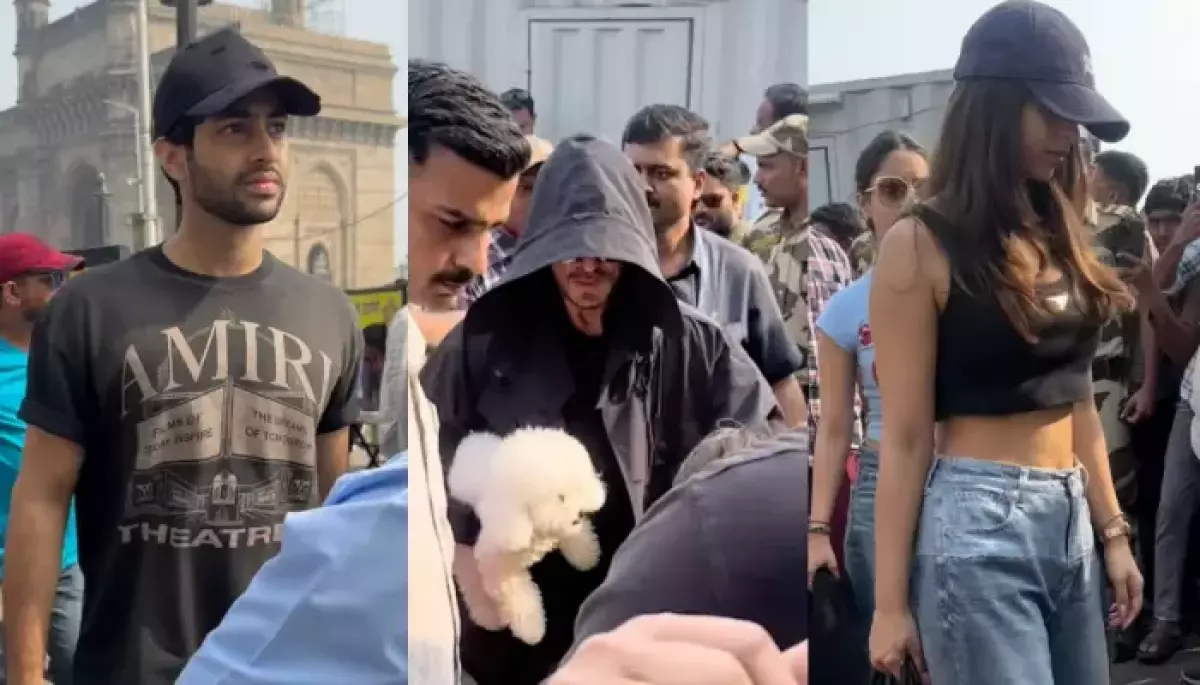 Shah Rukh Khan, Gauri, AbRam Welcome A New Furry Friend, Suhana And Rumoured BF, Agastya Joins