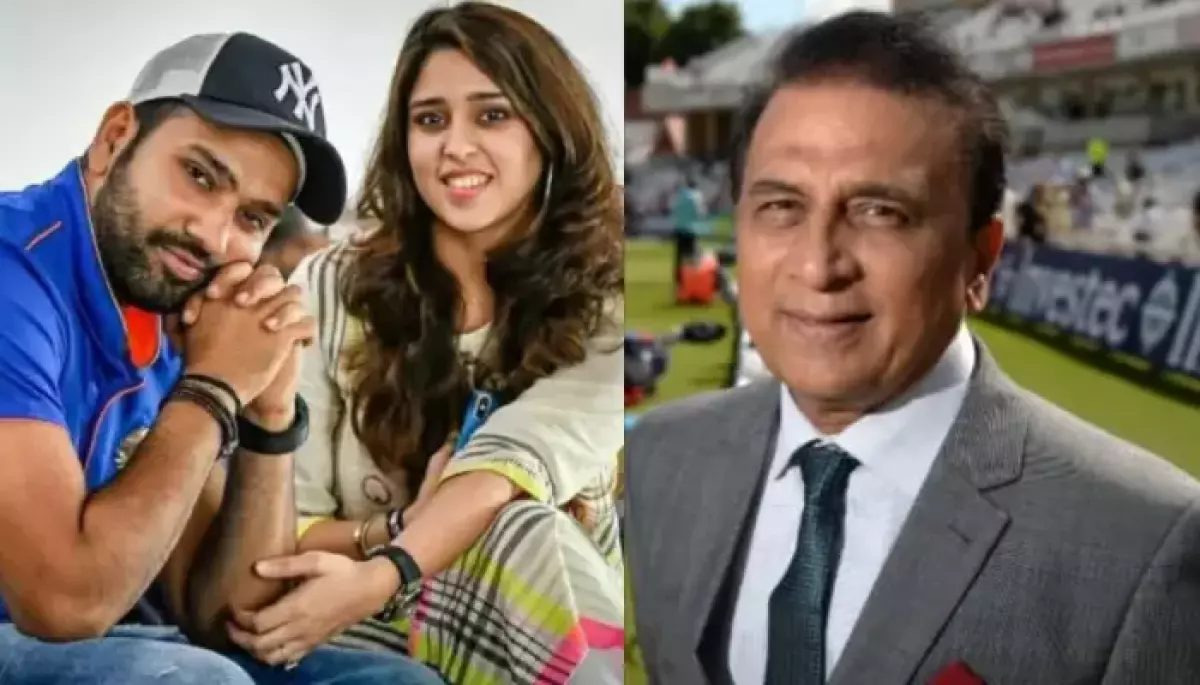 Rohit Sharma’s Wife Ritika Sajdeh Gave A Fitting Reply To Sunil Gavaskar For Criticising Her Husband