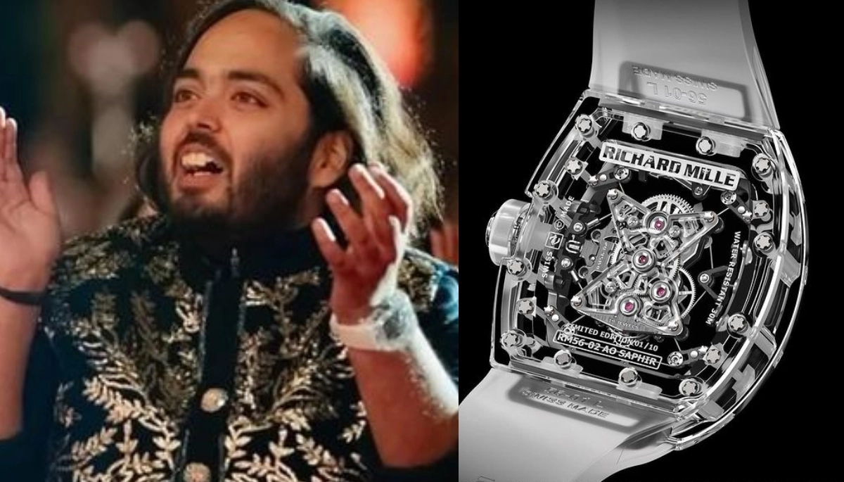 Anant Ambani wore Richard Mille watch