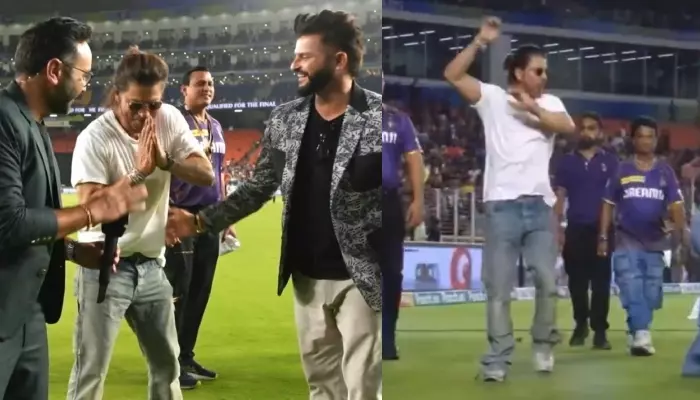 SRK's Candid Moment With Suresh Raina And Aakash Post Apologising Them For THIS Reason, Goes Viral