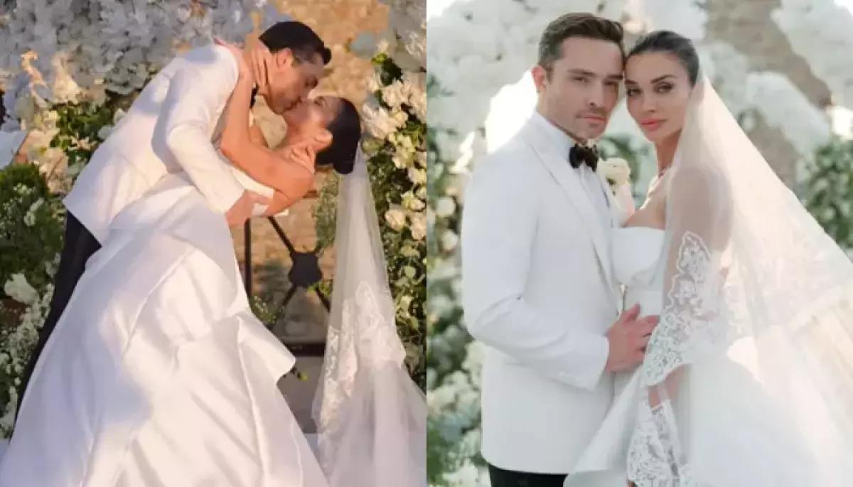 Amy Jackson and Ed Westwick share their dream wedding video, Internet user says: “Typical Chuck Bass wedding”